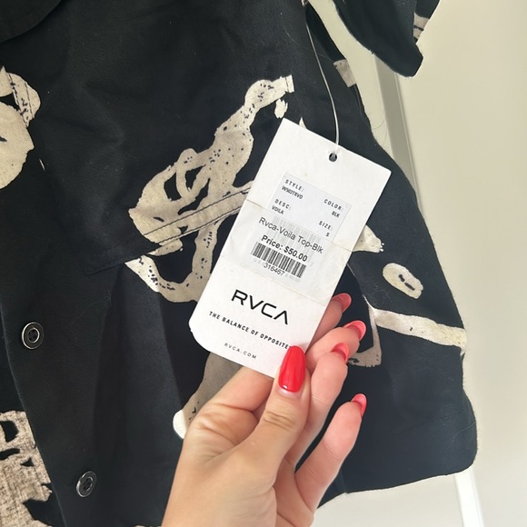 Rvca button up - Picture 3 of 3